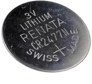 Ersatzbatterie CR2477N - FU2989