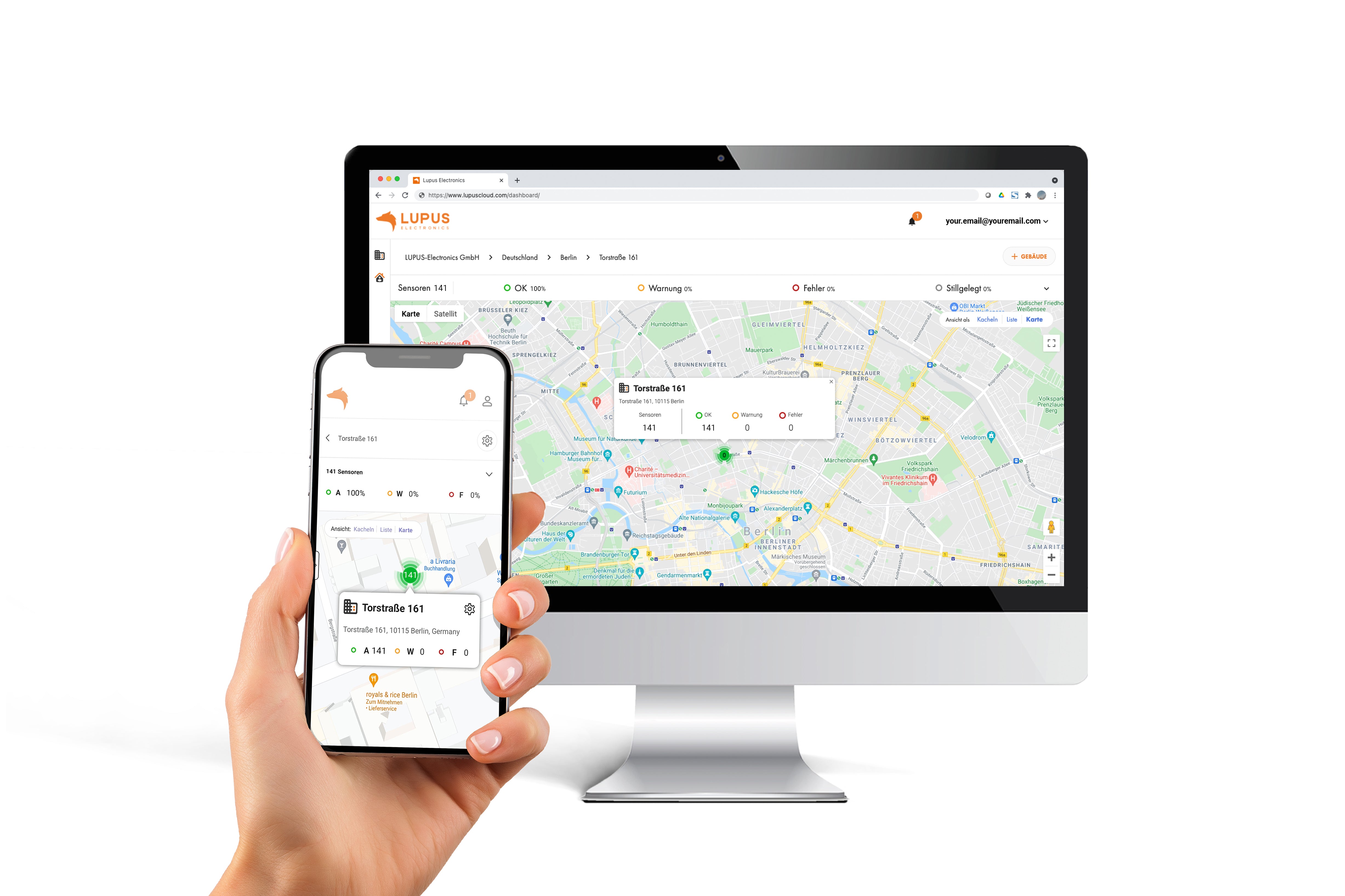 LUPUS Mobilfunk Bewegungsmelder