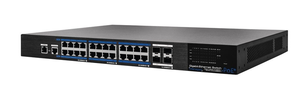 24-Port PoE Gigabit Switch Managed - ITAC10130