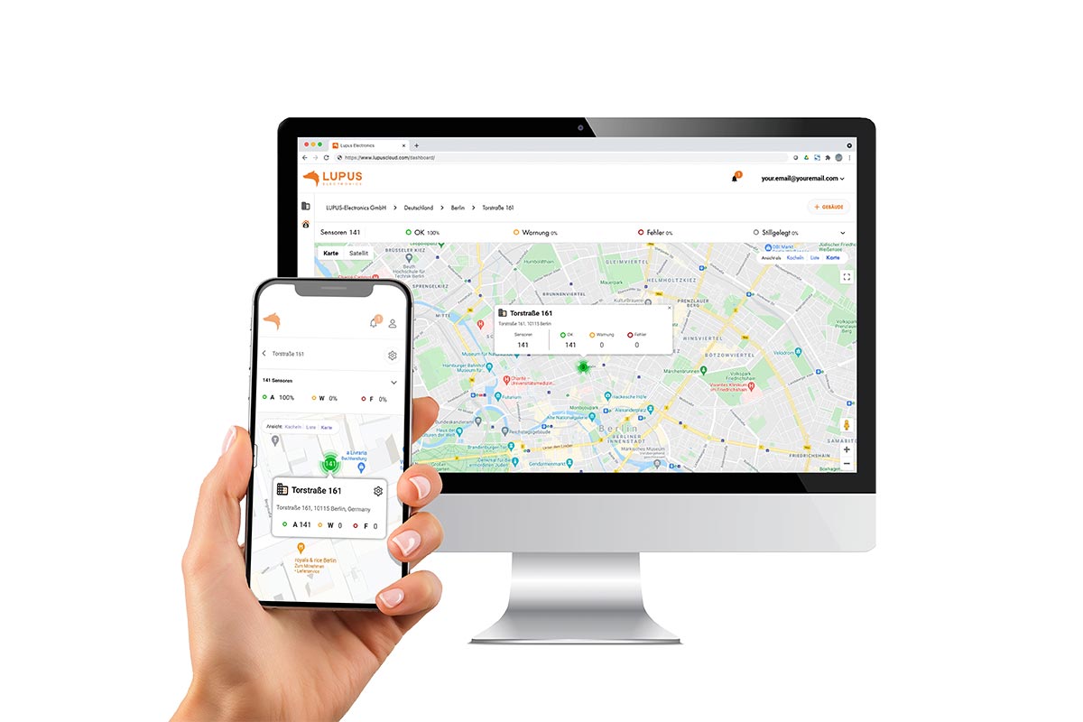 LUPUS Mobilfunkrauchmelder