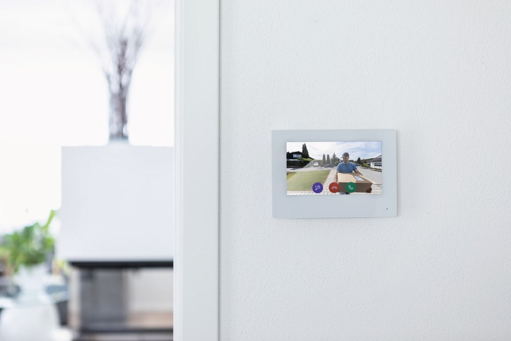 7 PoE Touch Monitor weiß, LAN/WiFi fürTürsprechanlage - TVHS20200