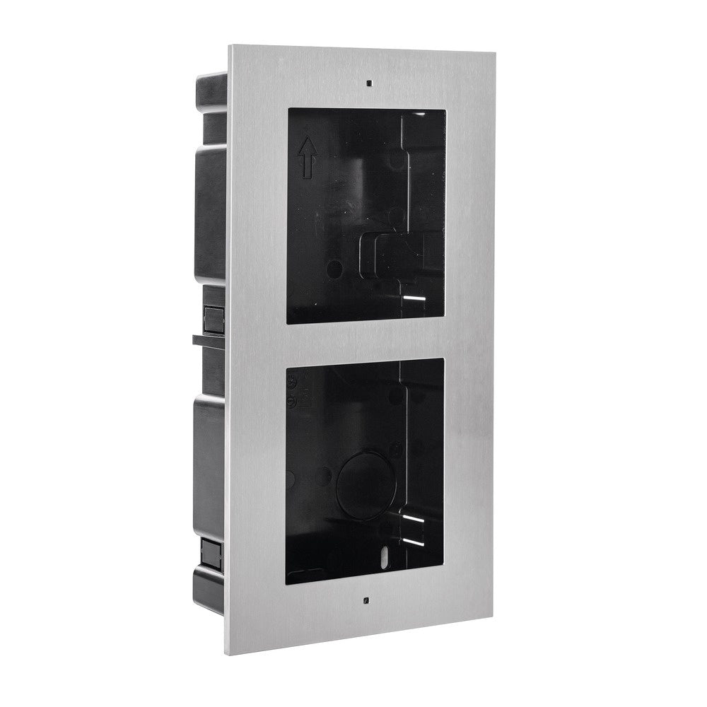 Rahmen für 2 Module für Unterputzmontage(Edelstahl) - TVHS20110S