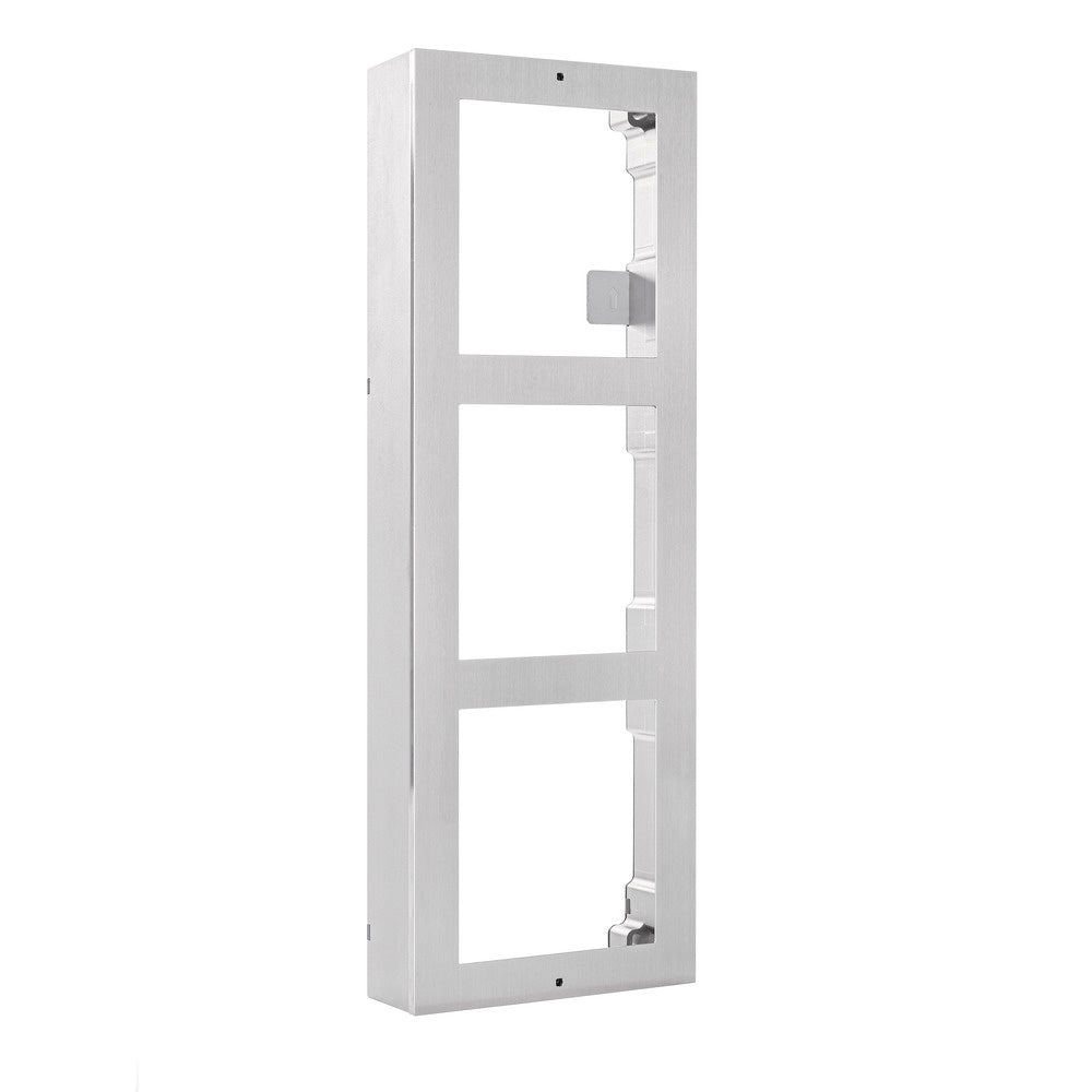 Rahmen für 3 Module für Aufputzmontage (Edelstahl) - TVHS20150S