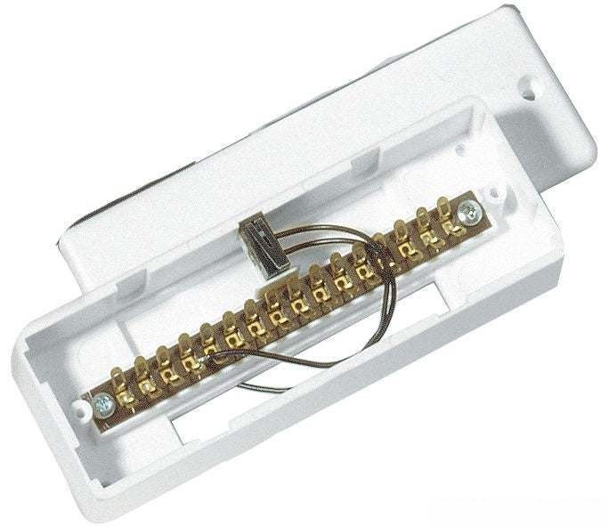 Aufputz-Lötverteiler 16-polig VdS C (braun) - VT4000B